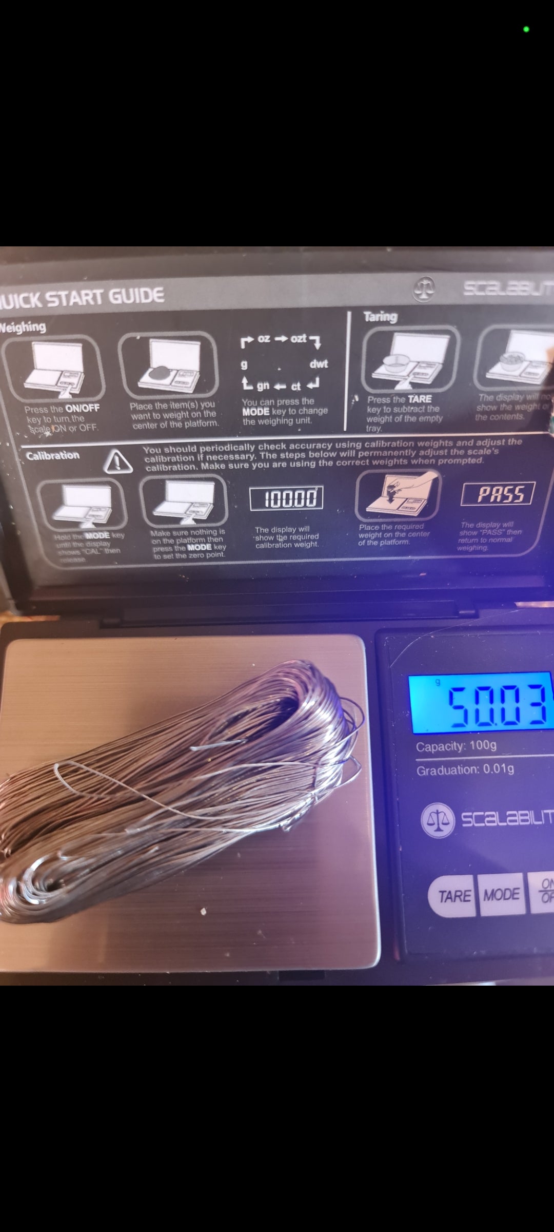 Genuine Kester Leaded Solder, 0.020' (0.5mm), 63/37, 50g Off Reel