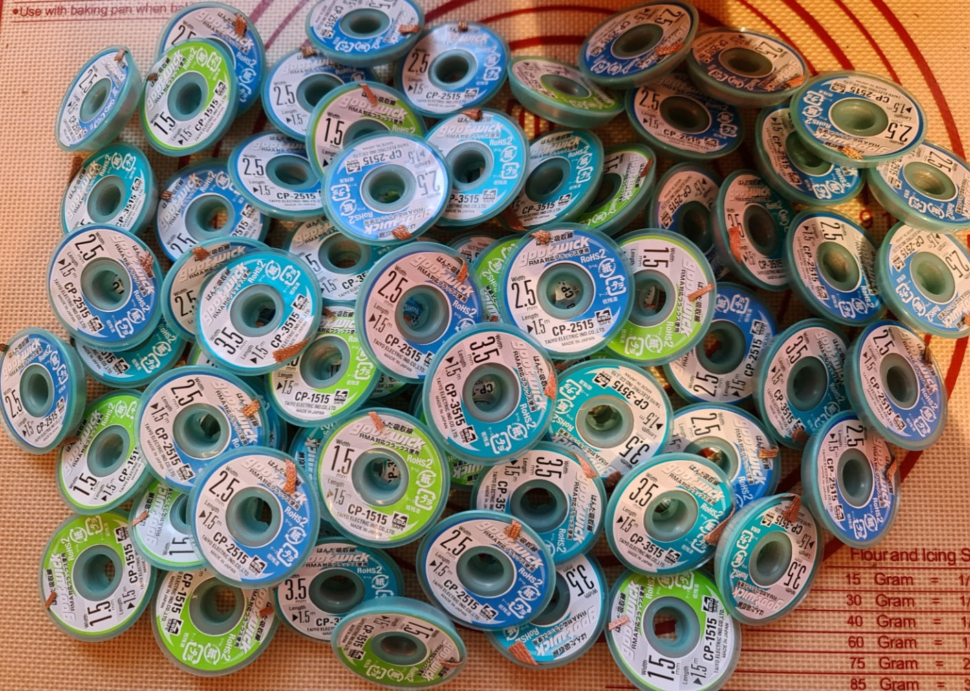 Genuine Gootwick Desoldering Braid 1.5mm 2.5mm 3.5mm