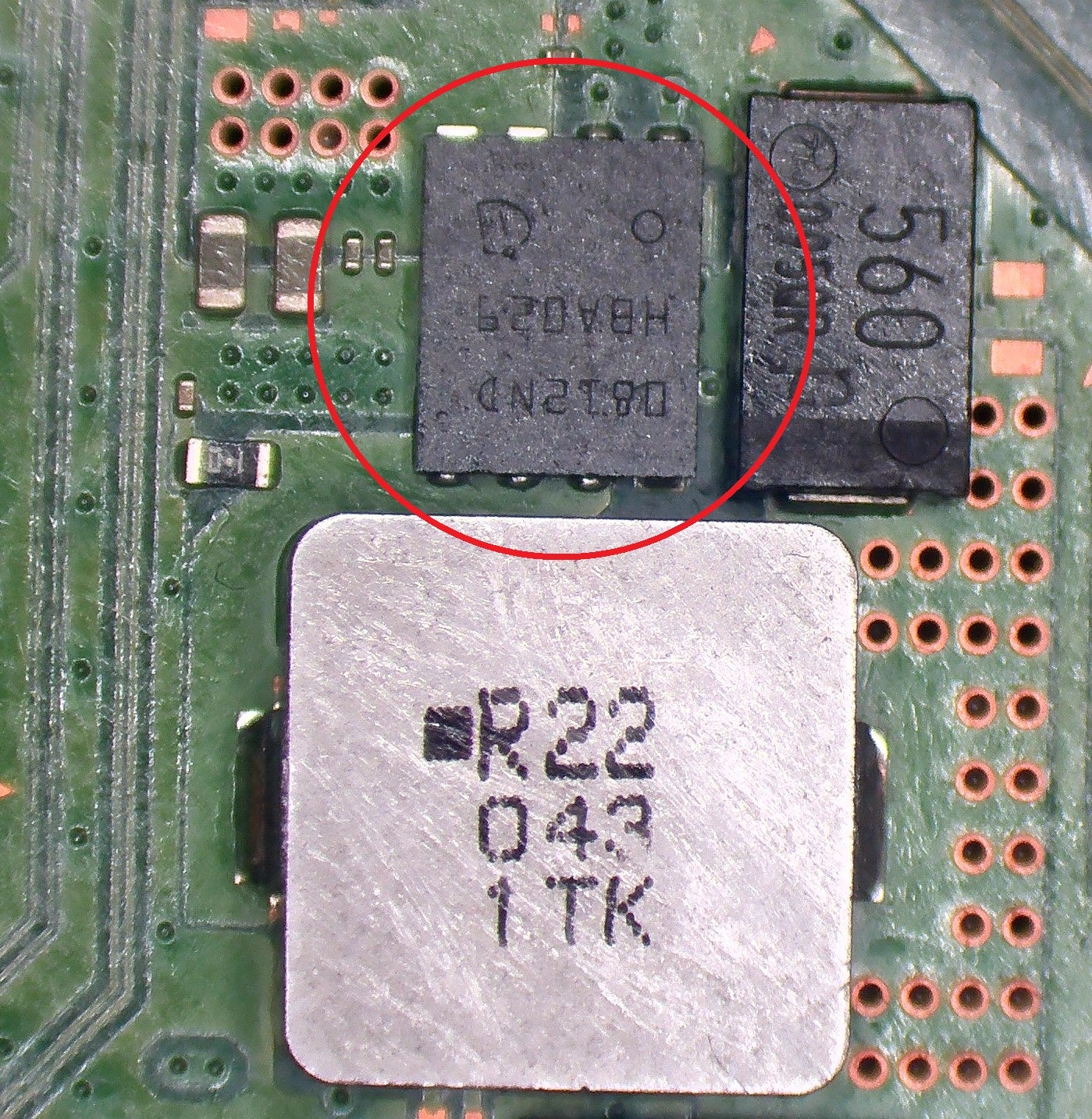 Genuine 38168 VRAM RAM Mosfet 38168 For PlayStation 5 Conoles