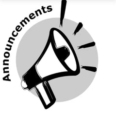 Announcement: May 20th - May 27th Holiday