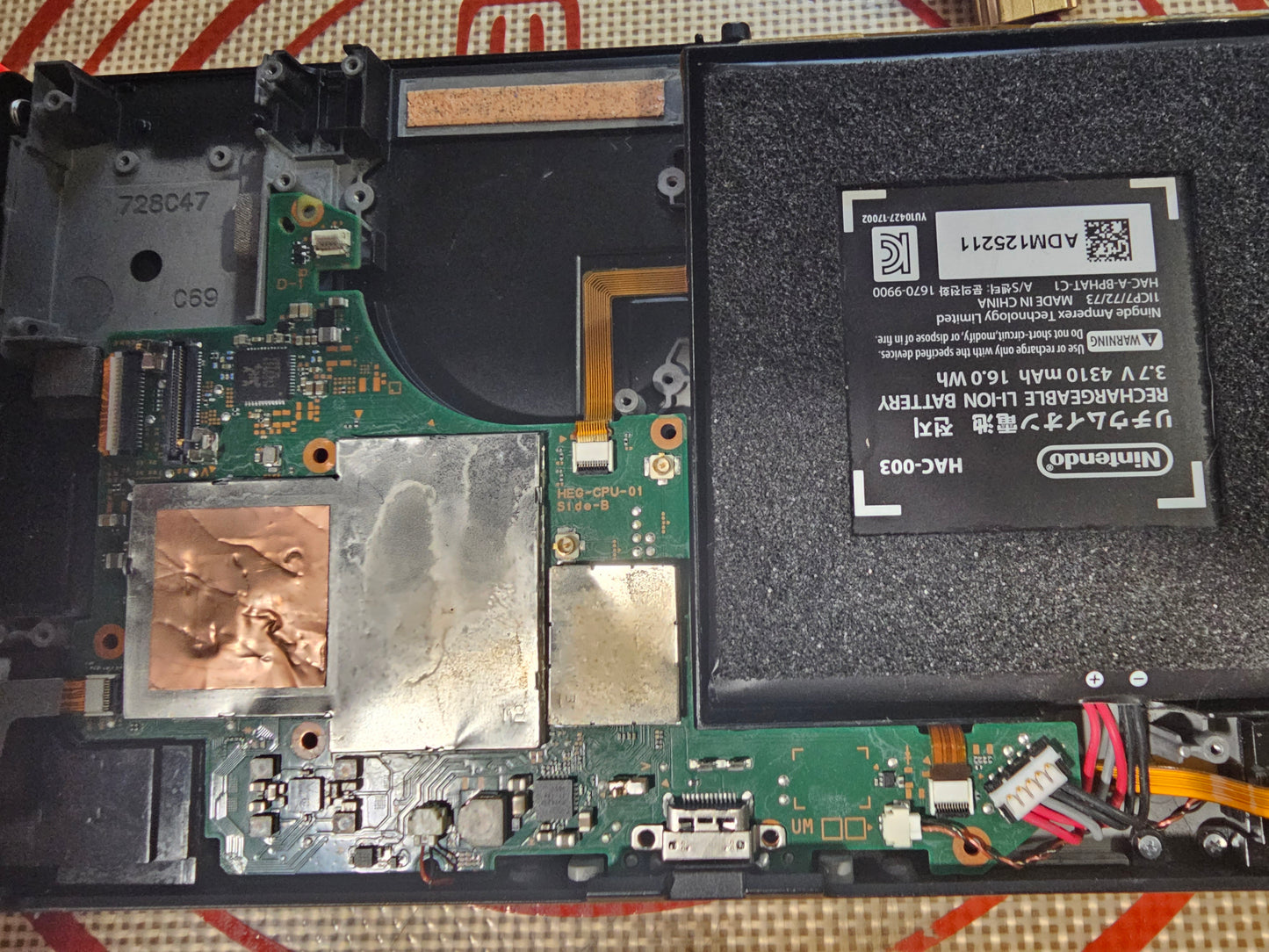 Nintendo Switch OLED Motherboard Fully Working (Genuine OEM Replacement)
