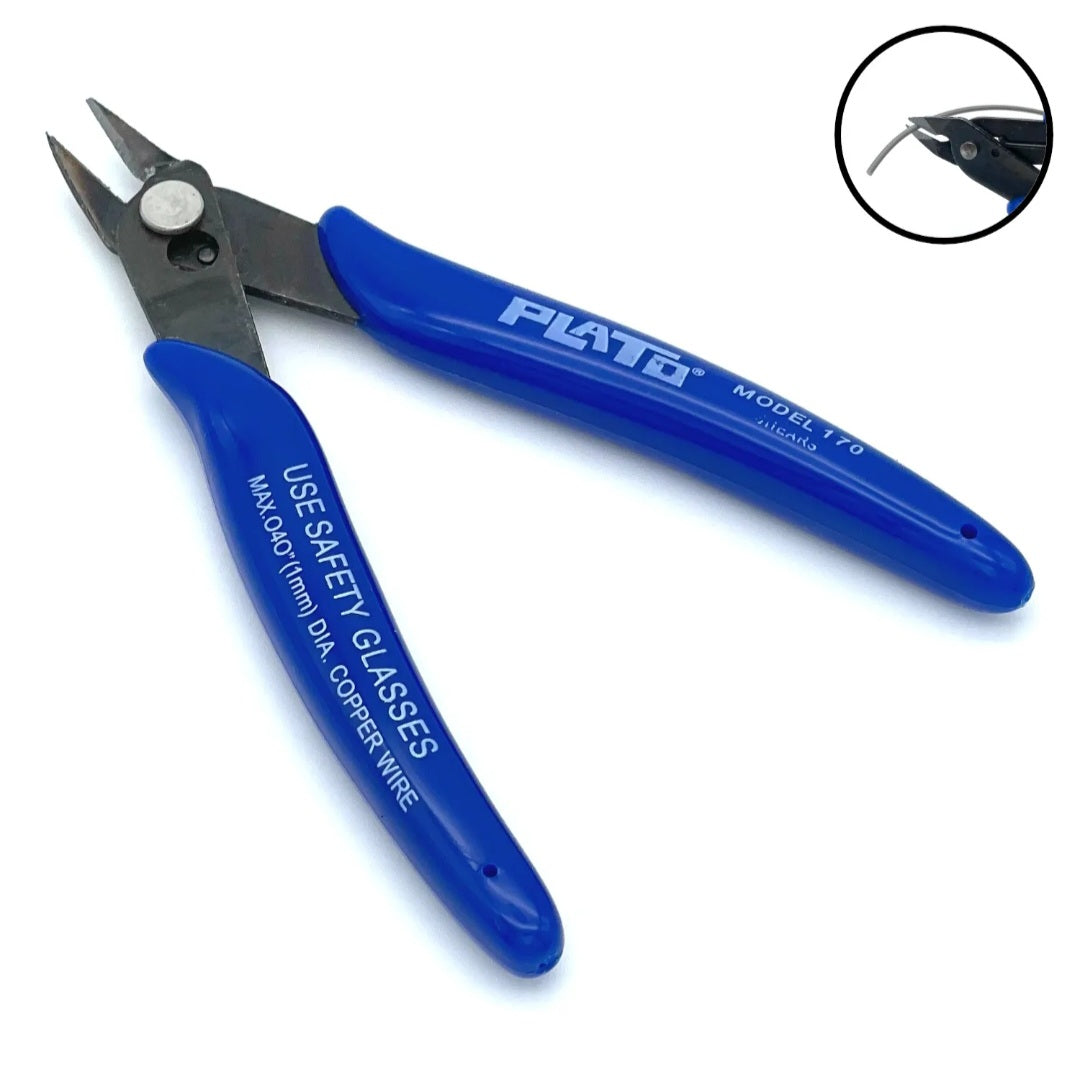 Durable Electrical Side Snip Flush Pliers Cable Wire Cutter Cutting Pliers Tool