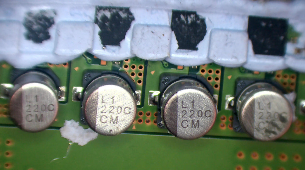 Replacement Aluminium Capacitors For PS5 12v Rail