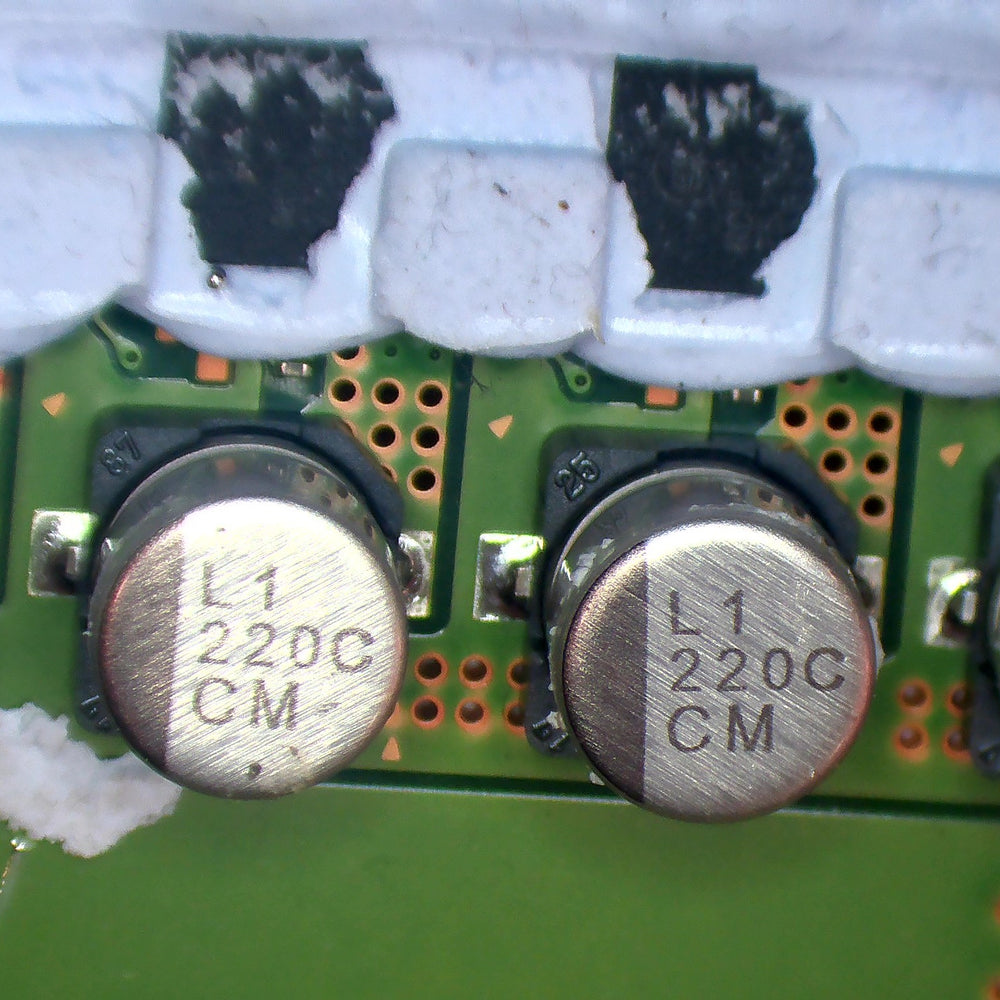 Replacement Aluminium Capacitors For PS5 12v Rail