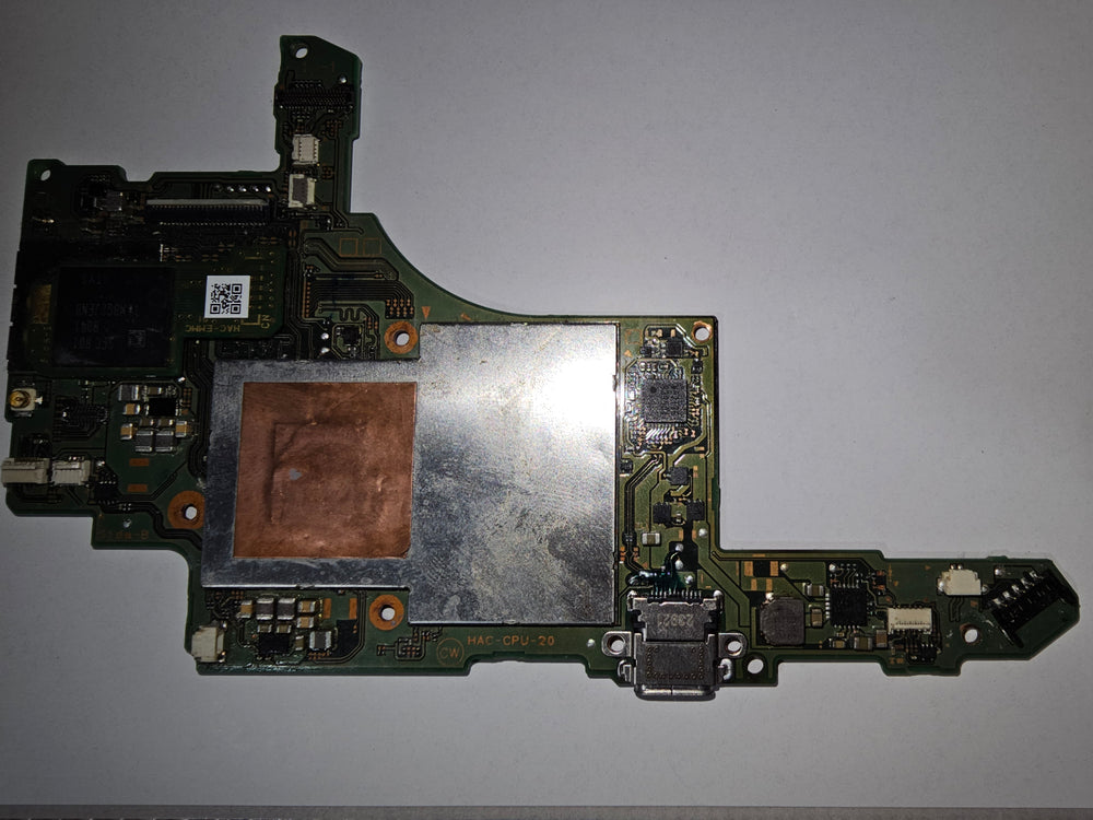 Unpatched Nintendo Switch Motherboard Fully Working