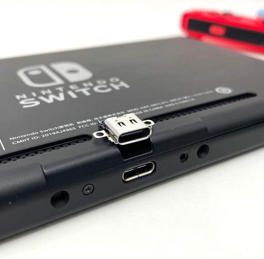 Replacement USB-C Charging Port Connector For Nintendo Switch V1 V2 Consoles