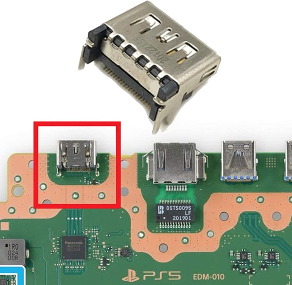 Replacement HDMI Port For PlayStation 5 Console