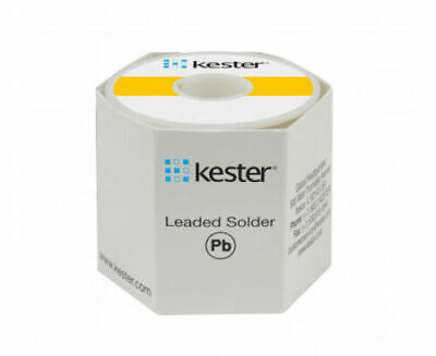 Genuine Kester Leaded Solder, 0.015' (0.4mm), 63/37, 50g Off Reel