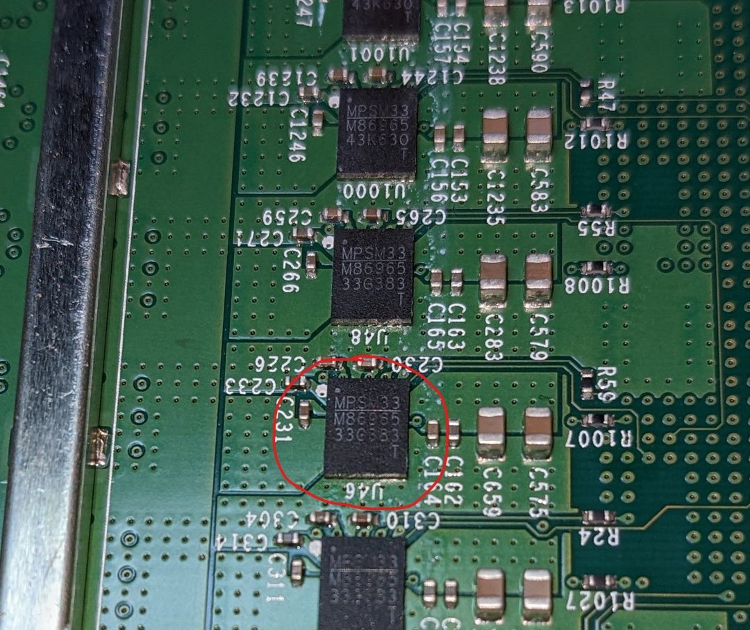 Xbox Series X VRM Mosfets MP86965